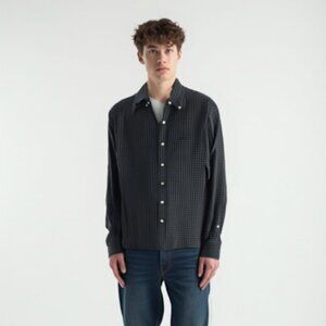 ❤️ J.CREW Men's Blue Checkered Shirt M